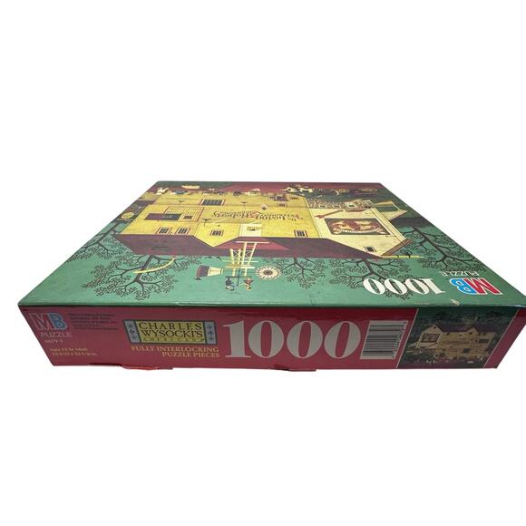 Vintage 1992 charles wysocki “veterinary” 1000-piece jigsaw puzzle - Picture 4 of 7